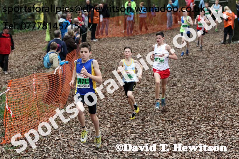 Boys under-15s National Cross Country Relays. Photo: David T. Hewitson/Sports for All Pics